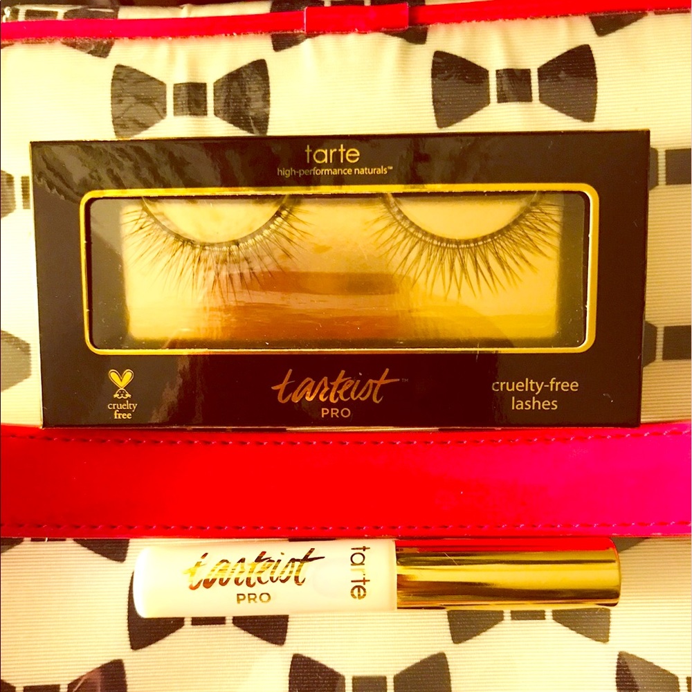 New Tarte Pro Lashes with Tarte adhesive